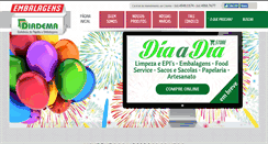 Desktop Screenshot of diademapapeis.com.br