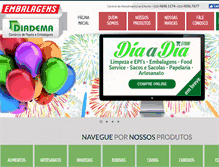 Tablet Screenshot of diademapapeis.com.br